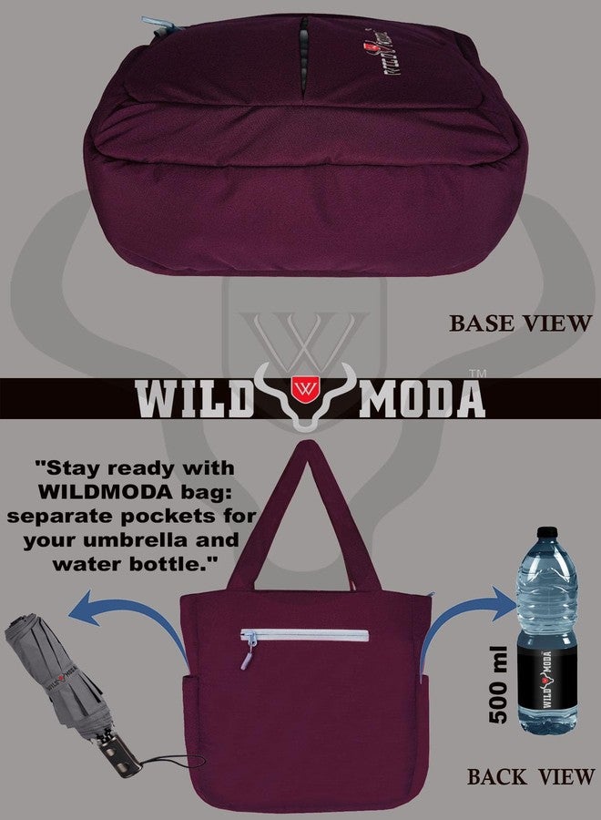 WILD MODA KAREENA MULTIPURPOSE SHOULDER & TOTE BAG (Purple) - Image 5
